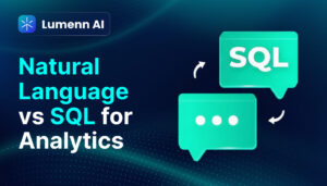 Natural Language Analytics vs Writing SQL
