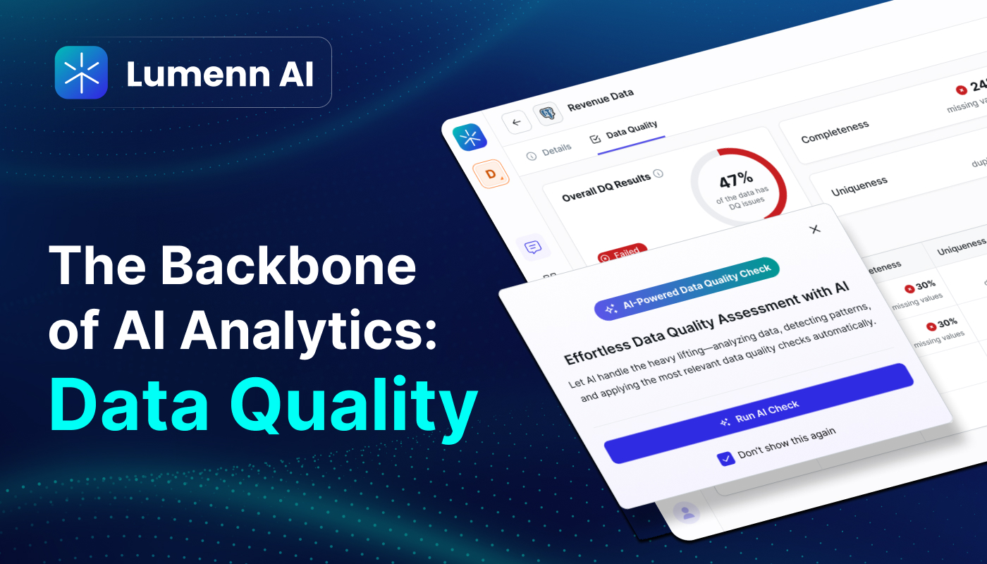 Why Data Quality Is the Backbone of AI Analytics